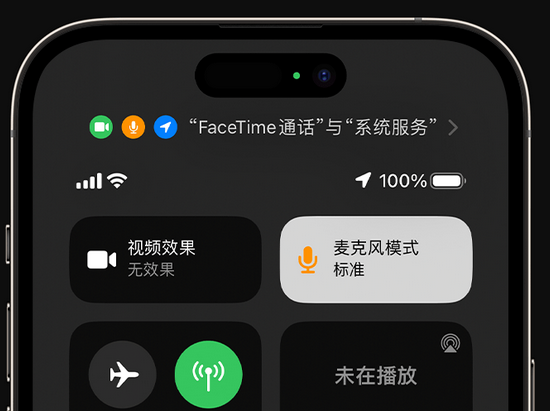 高县苹果授权维修网点分享iPhone在通话时让你的声音更清晰 