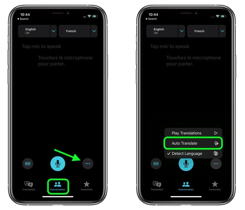 高县苹果手机维修分享iOS 15 “翻译” App 新改进 