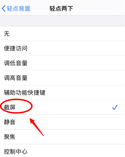 高县苹果手机维修分享iPhone12如何启用双击截屏 